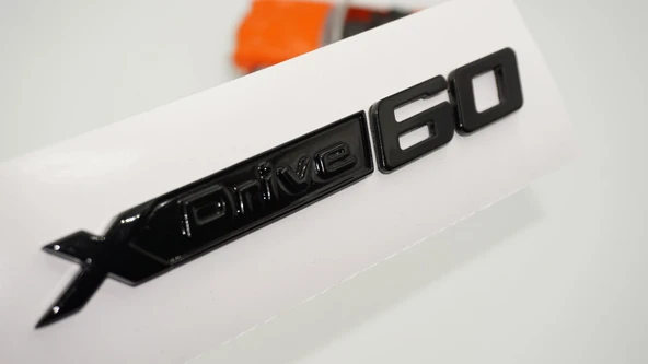 DK Tuning XDrive 60 Bagaj Siyah Yeni Nesil Yazı Logo Bmw İle Uyumlu ürün görseli 1