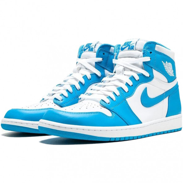 Nike Air Jordan 1 Retro UNC Sneakers - Resim 2