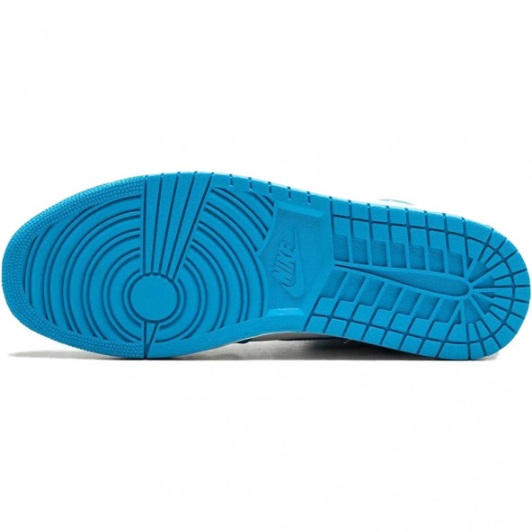 Nike Air Jordan 1 Retro UNC Sneakers - Resim 4