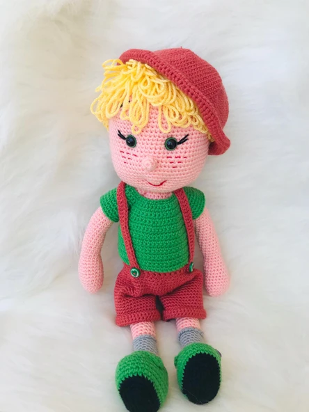Tomy Bebek Amigurumi Organik Oyuncak ürün görseli 1