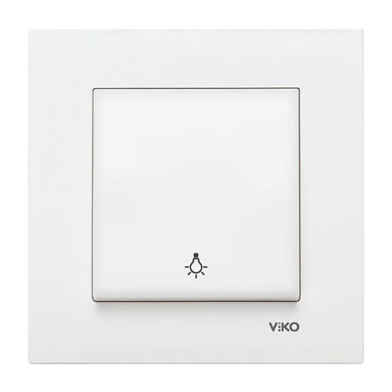 Viko Karre Beyaz Light + Çerçeve ürün görseli 1