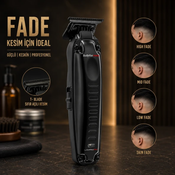 PTTAVM: BaByliss Pro 4rtists Lo-ProFX Şarjlı Saç Kesme Makinesi FX726E