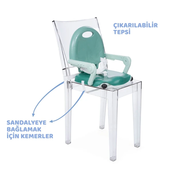 Chicco Pocket Snack Yükseltici Mama Sandalyesi Hydra - Resim 2
