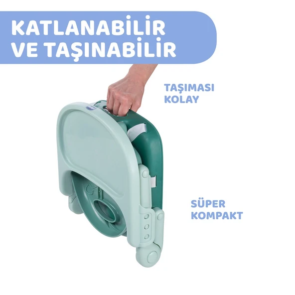 Chicco Pocket Snack Yükseltici Mama Sandalyesi Hydra - Resim 5