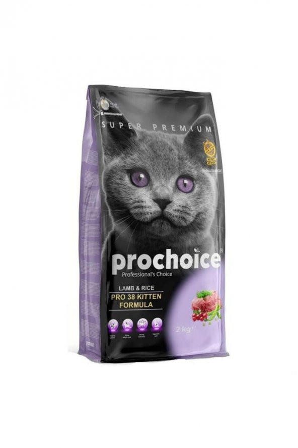 Prochoice 37 Tavuklu Ve Pirinçli Yavru Kedi Maması 15 Kg ürün görseli 1