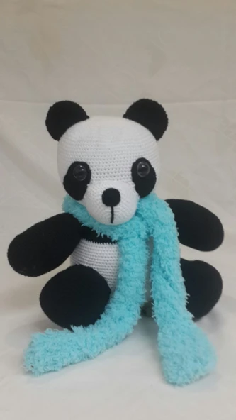 Panda Amigurumi Organik Oyuncak ürün görseli 1