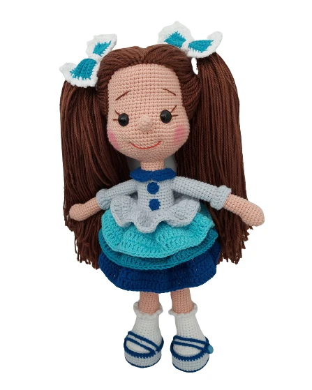 Şebnem Bebek Amigurumi Organik Oyuncak ürün görseli 1