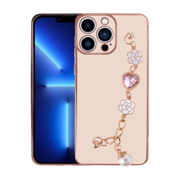 iPhone 14 Pro Max Kılıf El Tutamaçlı Kamera Korumalı Taka Silikon Kapak ürün görseli 1