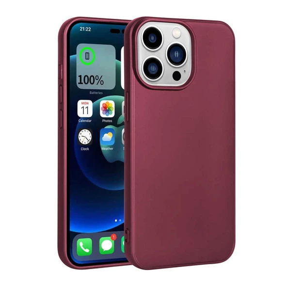 iPhone 14 Pro Max Kılıf Premier Silikon Kapak - Resim 8