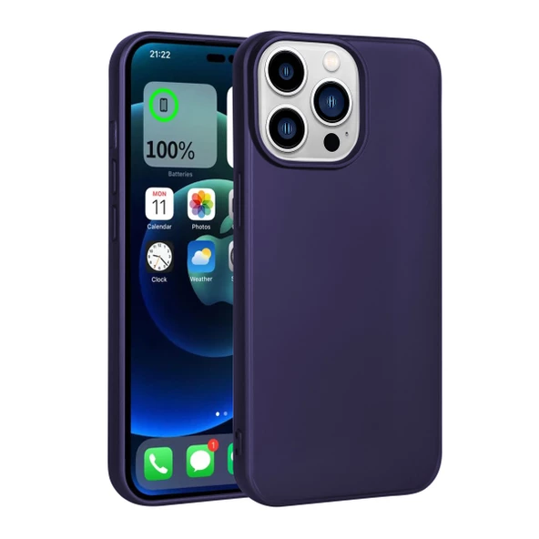 iPhone 14 Pro Max Kılıf Premier Silikon Kapak - Resim 10