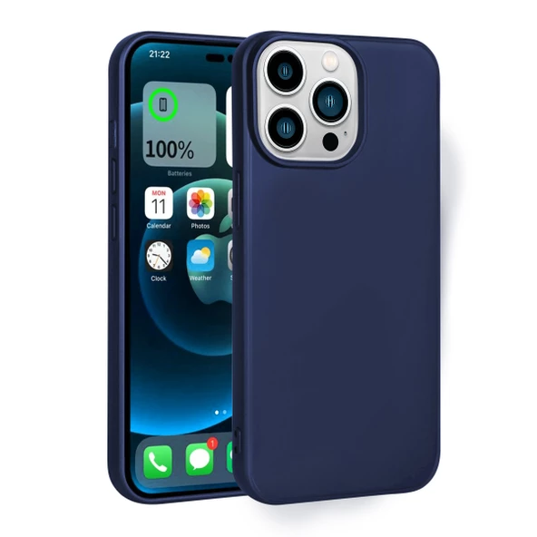 iPhone 14 Pro Max Kılıf Premier Silikon Kapak - Resim 9