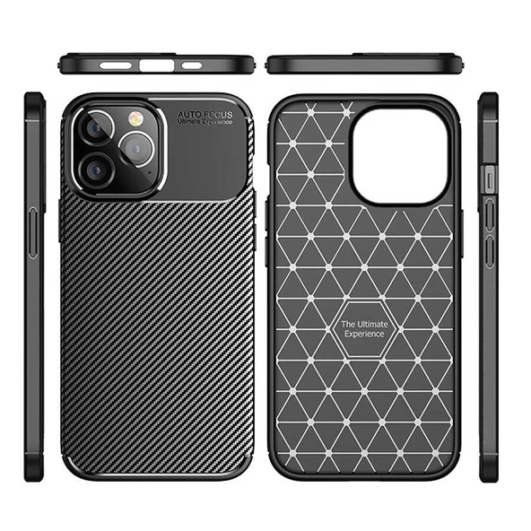 iPhone 14 Pro Max Kılıf Negro Silikon Kapak - Resim 3