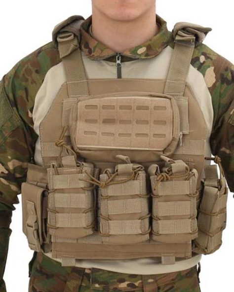 Single Sword Kasırga Tactical Balistik Plaka Takılabilen Açık Cepli Hücum Yeleği ürün görseli 1