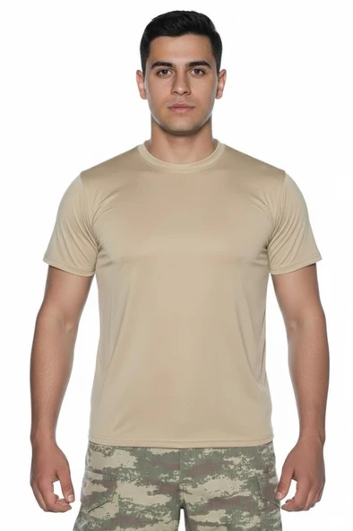 Single Sword Kısa Kol Microfiber T-Shirt Askeri ve Outdoor Microfiber Üst İçlik Fanila Tişört ürün görseli 1