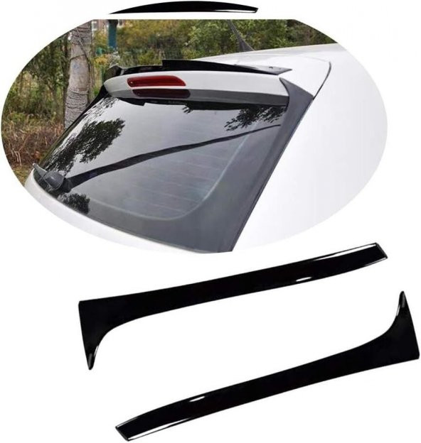 Volkswagen Polo Spoiler Çıtası Pianoblack 2019 Sonrası ürün görseli 1
