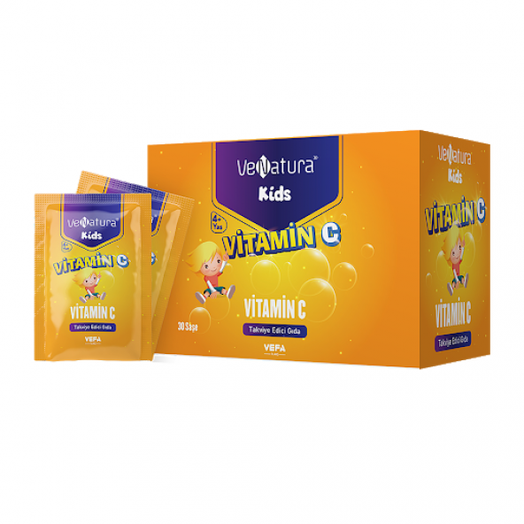 VeNatura Kids Vitamin C Takviye Edici Gıda 30 Saşe ürün görseli 1