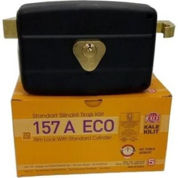 Kale Trajlı Kapı Kilidi 14 Cm 157A ECO ürün görseli 1