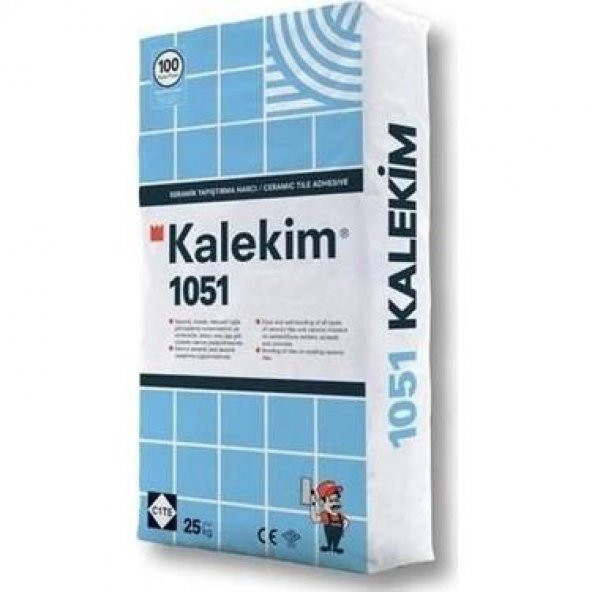 Kalekim 1051 Fayans Ve Seramik Yapıştırma Harcı 25 Kg ürün görseli 1