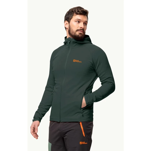 Jack Wolfskın BAISELBERG HOODED FZ M Erkek Ceket JCK1710541-4161 ürün görseli 1