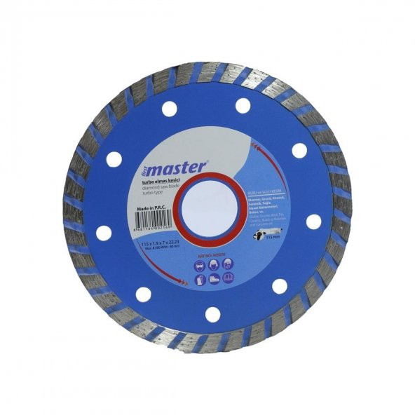 Master Turbo Elmas Kesici 230MM 505072 ürün görseli 1