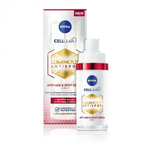 Nivea Cellular Luminous Leke & Yaşlanma Karşıtı 30 ml ürün görseli 1