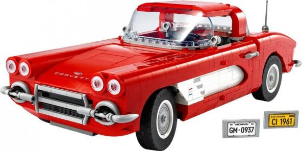 LEGO Icons 10321 Corvette - Resim 3