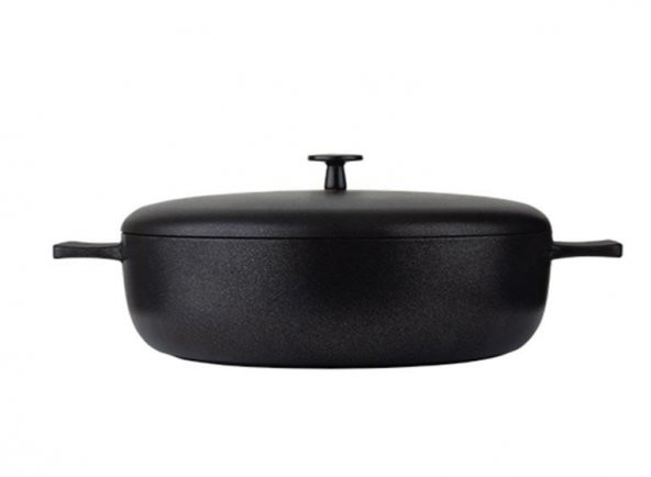 Aryıldız Döküm Tencere Pro Grade Kısa 24cm ürün görseli 1