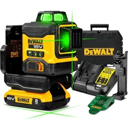 Dewalt DCLE34031D1 Compact Yeşil Lazer Hizalama 3X360 18V ürün görseli 1