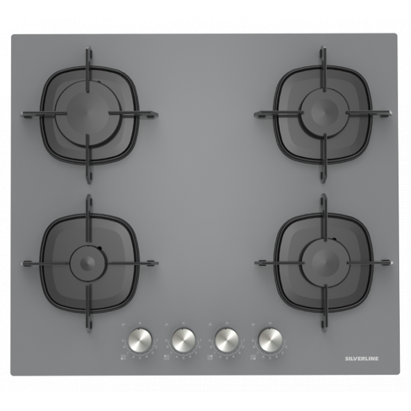 Silverline CS5623S01 Gri Cam Ankastre Ocak 9 Kademeli ürün görseli 1
