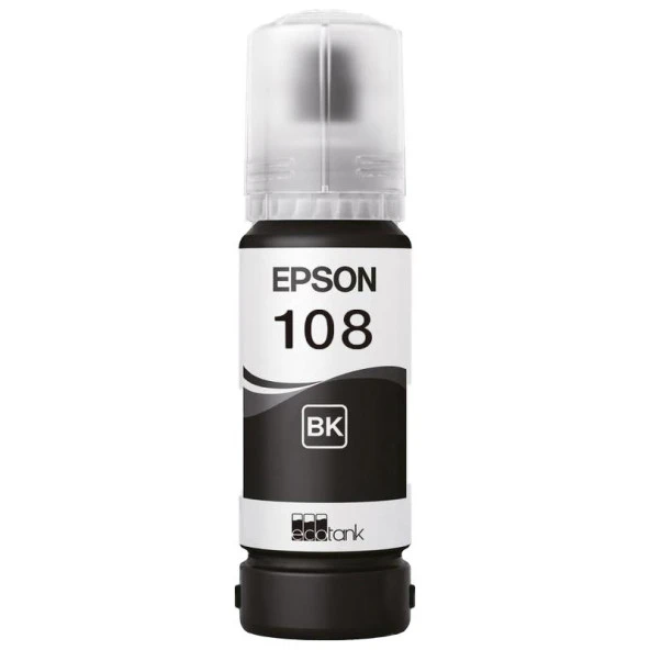 Epson 108 Mürekkep Orj. L8050, L18050 Black 70ml ürün görseli 1