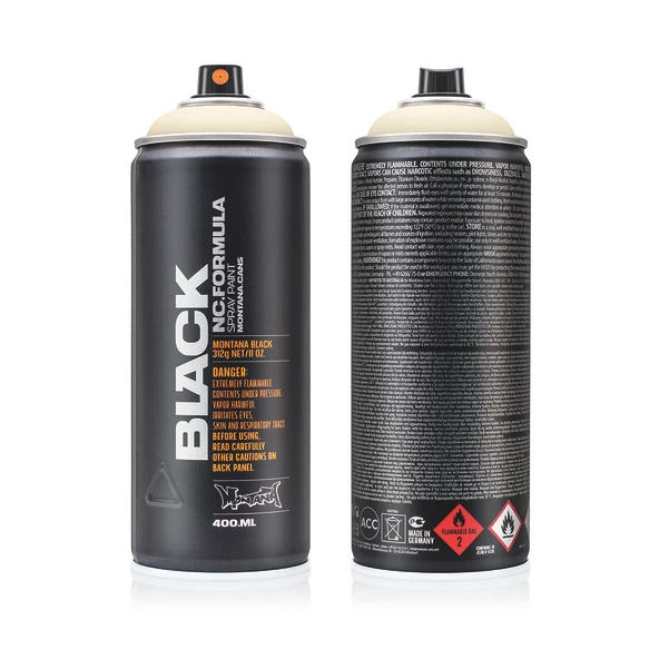 Montana Black Sprey Boya 400ml Ivory BLK8000 ürün görseli 1