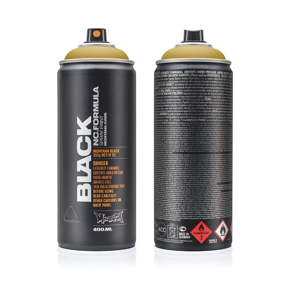 Montana Black Sprey Boya 400ml Delhi BLK1130 ürün görseli 1