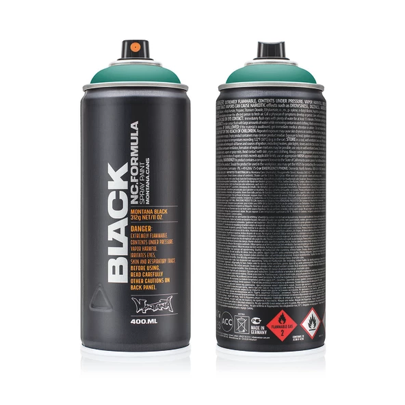 Montana Black Sprey Boya 400ml Copper Green BLK6340 ürün görseli 1