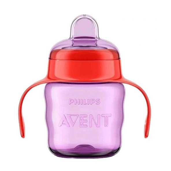 Philips Avent SCF551/03 Damlatmaz Mor Renk Bardak 6+ Ay 200ml ürün görseli 1