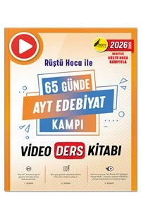 Rüştü Hoca İle 65 Günde AYT Edebiyat Video Ders Notları - Rüştü Hoca ürün görseli 1