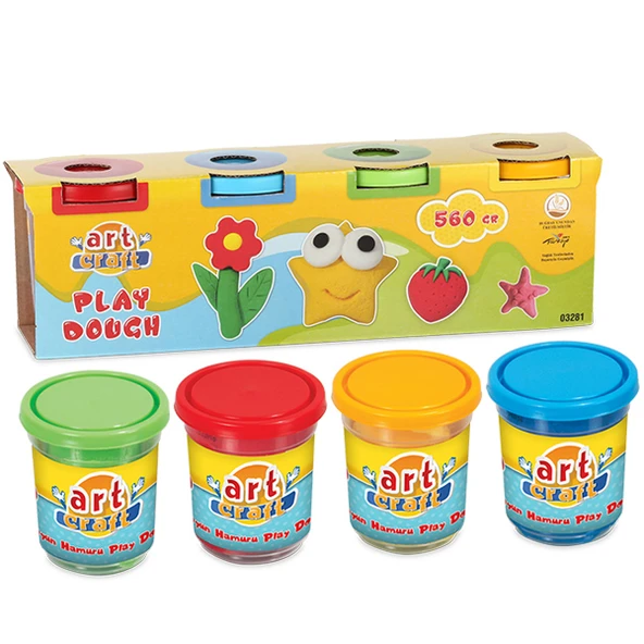 03281 Art Craft 4lü OYUN HAMURU / 488 gr ürün görseli 1