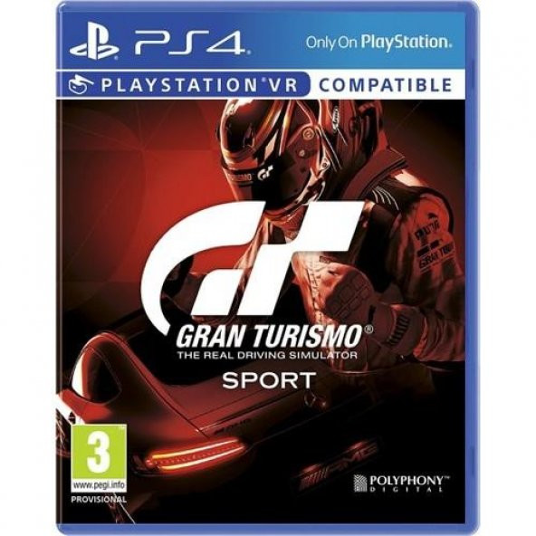 Gran Turismo The Real Driving Simulatör Sport Ps4 Oyun ürün görseli 1