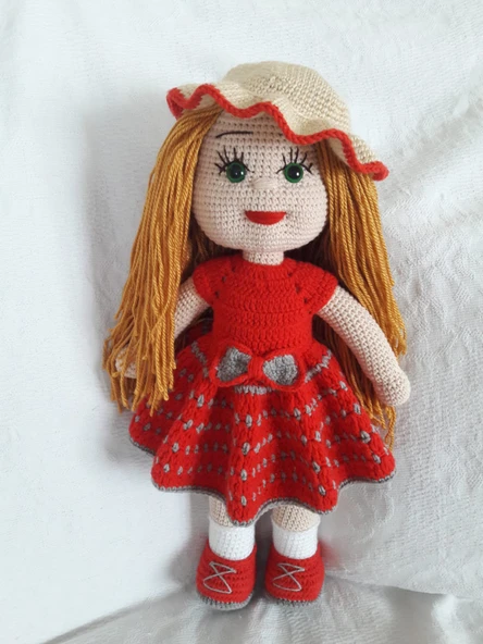 Bennur Bebek Amigurumi Organik Oyuncak ürün görseli 1