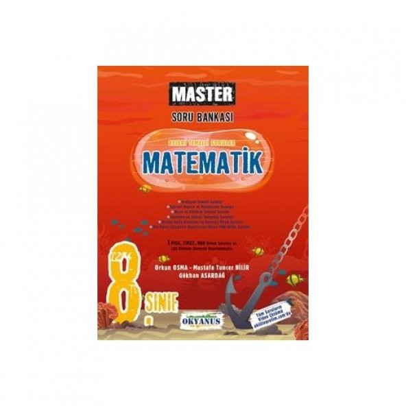 Okyanus 8. Sınıf Master Matematik Soru Bankası ürün görseli 1