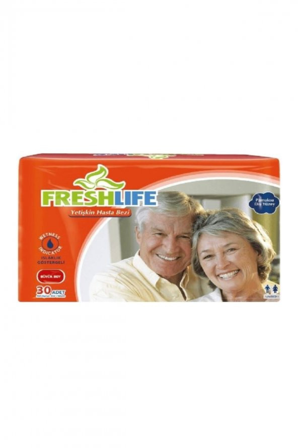 Freshlife Hasta Bezi Large/büyük Boy 30 Adet ürün görseli 1