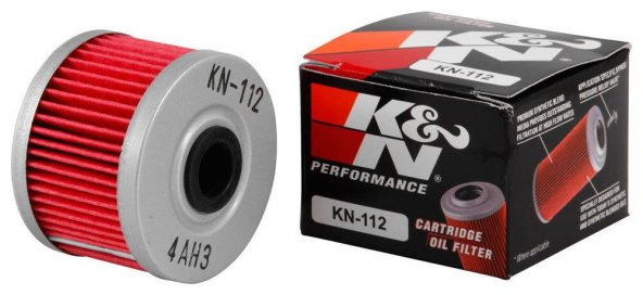 K&N KN-112 2006-2015 Kawasaki KX 450F Uyumlu Yağ Filtresi ürün görseli 1