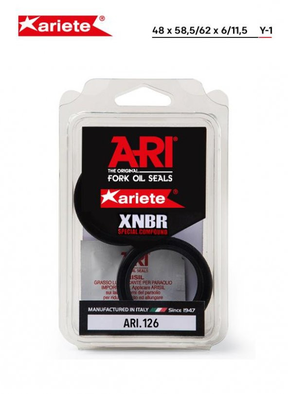 Ariete Arı.126 2006-2009 Kawasaki KX 450F Uyumlu Ön Amortisör Toz Keçesi ürün görseli 1