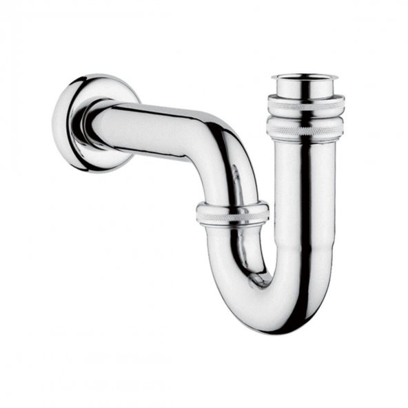 Vitra Lavabo Eviye Sifonu - P tipi - Krom ürün görseli 1