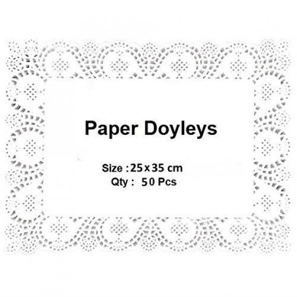 Kağıt Dantelli Altlık 25*35 ürün görseli 1