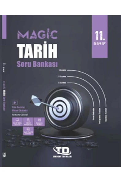 TANDEM 11.SINIF TARİH MAGİC SORU BANKASI ürün görseli 1