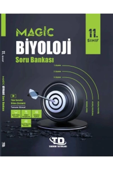 TANDEM 11.SINIF BİYOLOJİ MAGİC SORU BANKASI ürün görseli 1