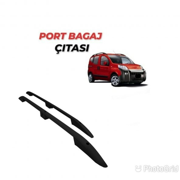 FİAT FİORİNO PORTBAGAJ TAVAN ÇITASI PORT BAGAJ SİYAH ürün görseli 1