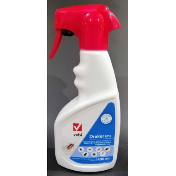 Vebi Draker Rtu 400 ml Mikrokapsüllü Sprey Kokusuz Haşere Ilacı ürün görseli 1