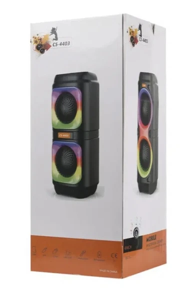 M-Pro CS-Model Extra Bass Kablosuz Bluetooth Hoparlör - Resim 3