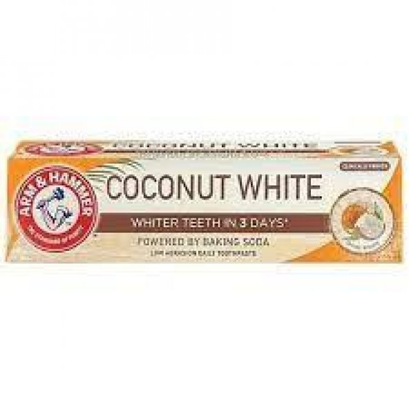 Arm Hammer Coconut White Diş Macunu 75 ml ürün görseli 1